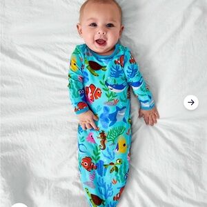 Little Sleepies Disney Pixar Nemo Reef Infant Gown